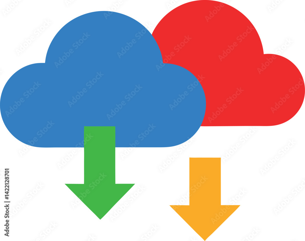cloud computing concept illustration cloud computing concept illustration