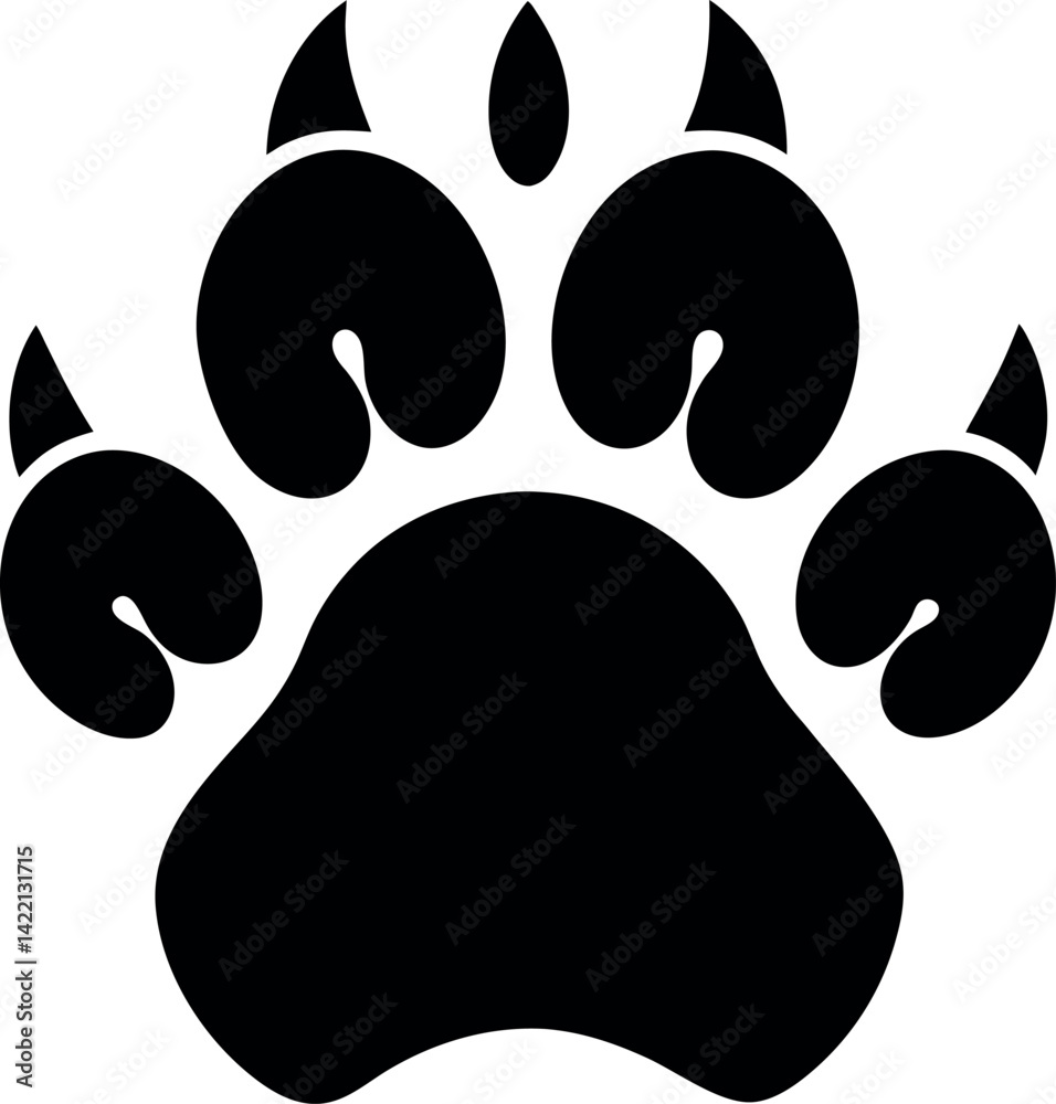 cat paw print cat paw print