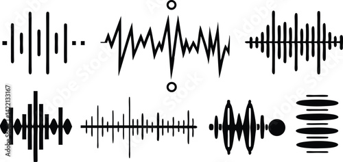 sound wave background