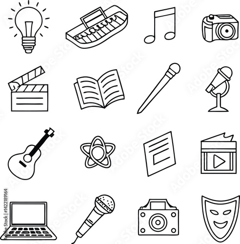 "Instrument Ensemble: A Diverse Collection of Classic and Modern Instruments"

