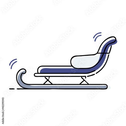 Bobsleigh in flat style