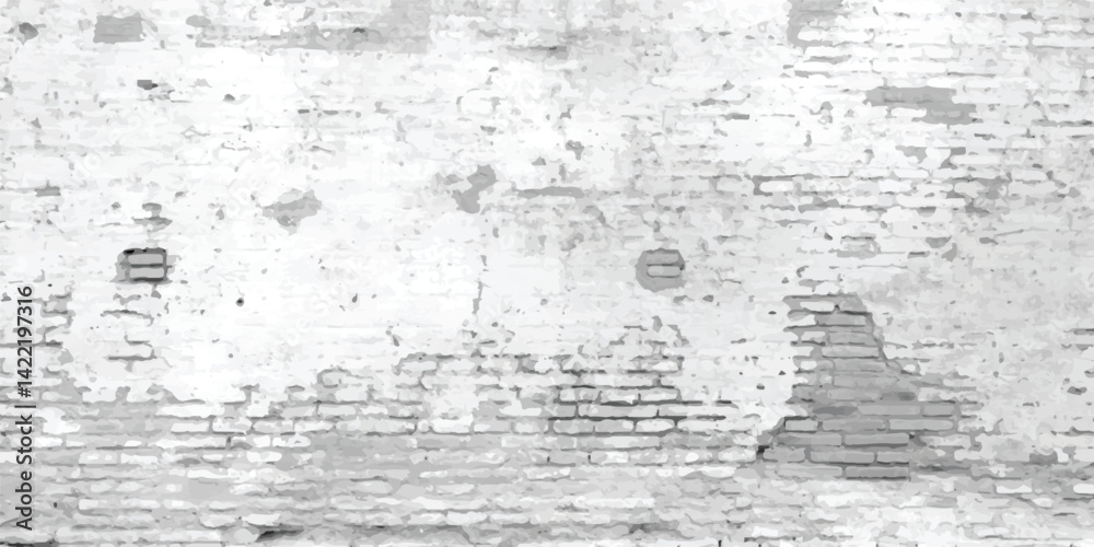 Obraz premium Classic Black and White grunge wall Monochrome Printing Aesthetic: A Refined and Minimalist Background with a Vintage Artistic Appeal.