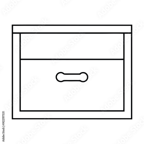 black and white cabinet