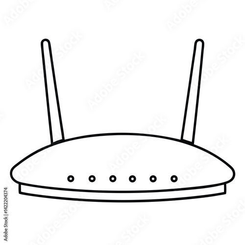 vector illustration of a blue and white steam iron