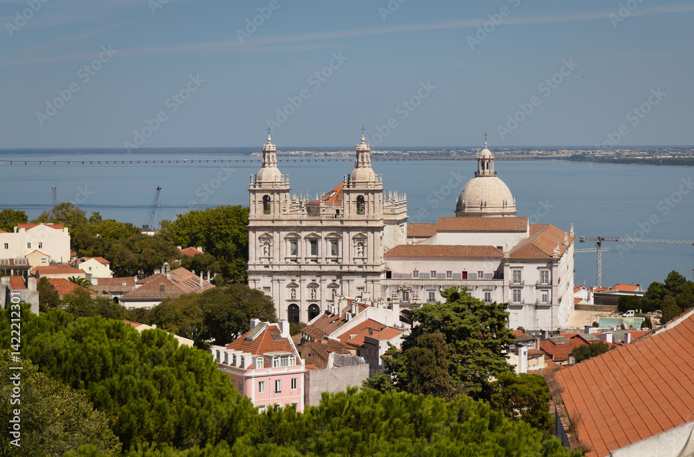 Obraz premium St. Vincent monastery - Lisbon - Portugal