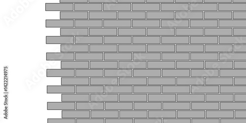Grey brick wall background. grey stone brick wall seamless background. Seamless Texture Pattern of a Brick Wall. grey bricks wall 3d illustration. Brick wall Texture. wall stone texture background.