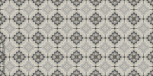 Diamond and Star Islamic Pattern