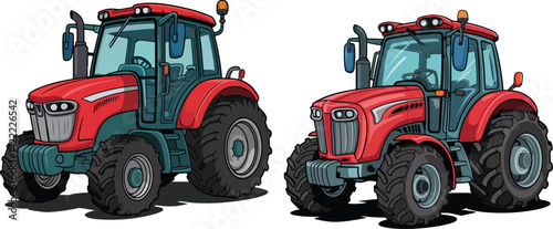 Tractor Clipart Vector