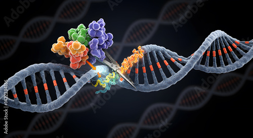 Dna editing crispr cas system gene editing genome engineering genetic modification biotechnology research