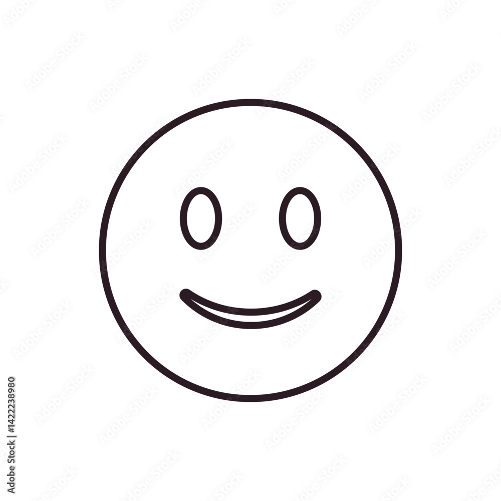 smile smiling emoji face vector symbol sign illustration smile smiling emoji face vector symbol sign illustration