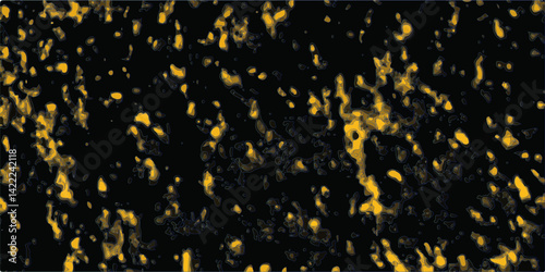 abstract black and light yellow colors background Subtle Flying Snow Flakes on chalk snowflakes Background. Actual chalk handdrawn snow overlay.concept night sky, space, stars, galaxy