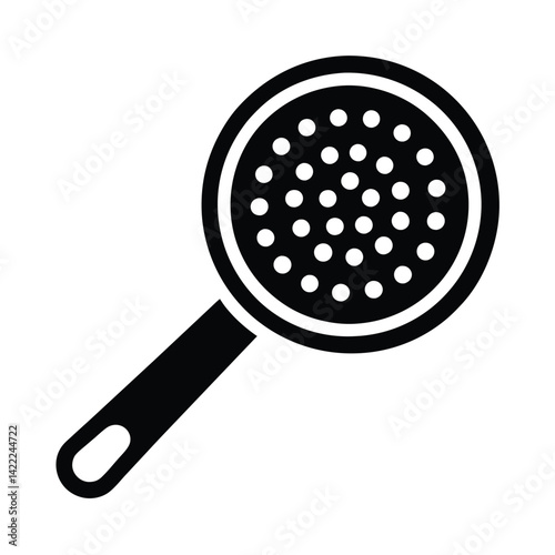 black vector icon round skimme vector art silhouette