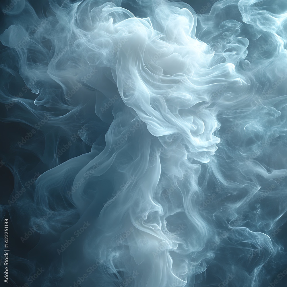 Fototapeta premium Elegant swirling smoke effect background high resolution HD wallpaper