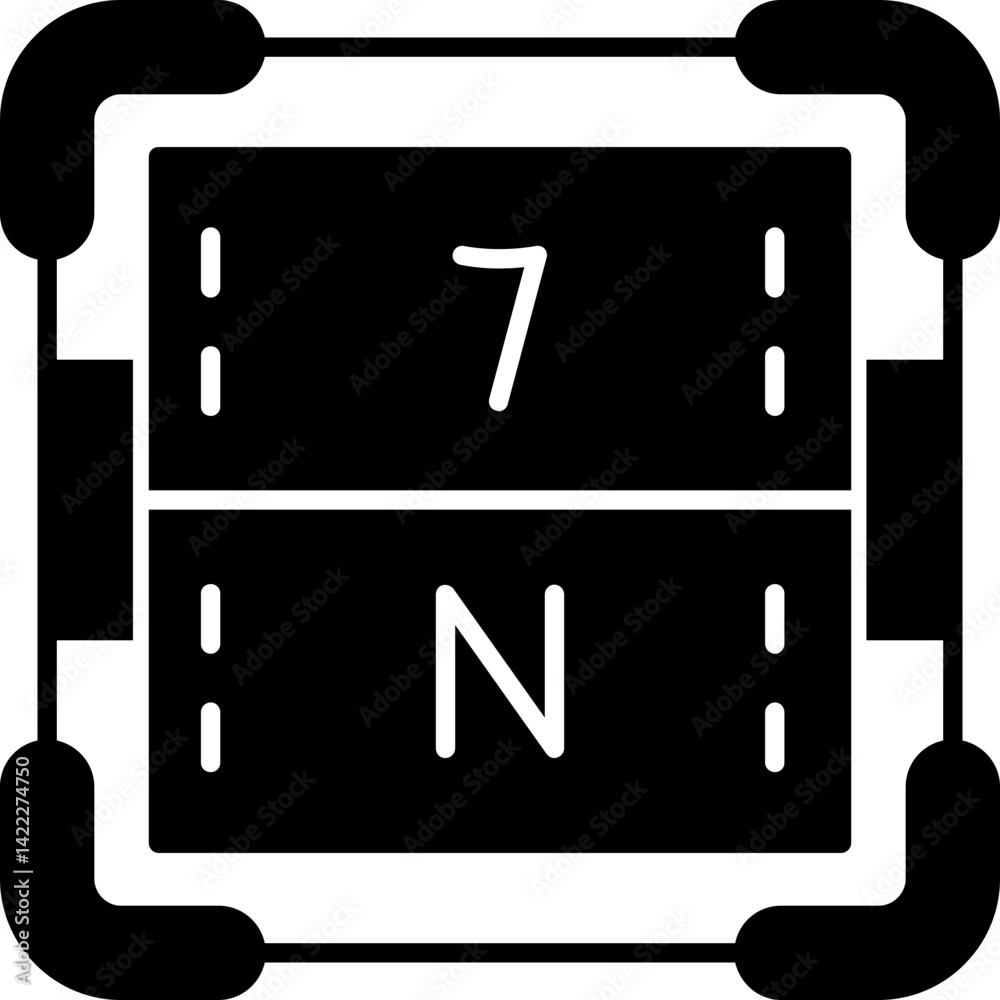 Nitrogen Icon Nitrogen Icon