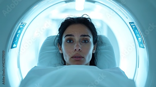 Patient undergoing medical scan