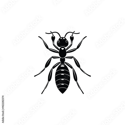 vector illustration of a wasp