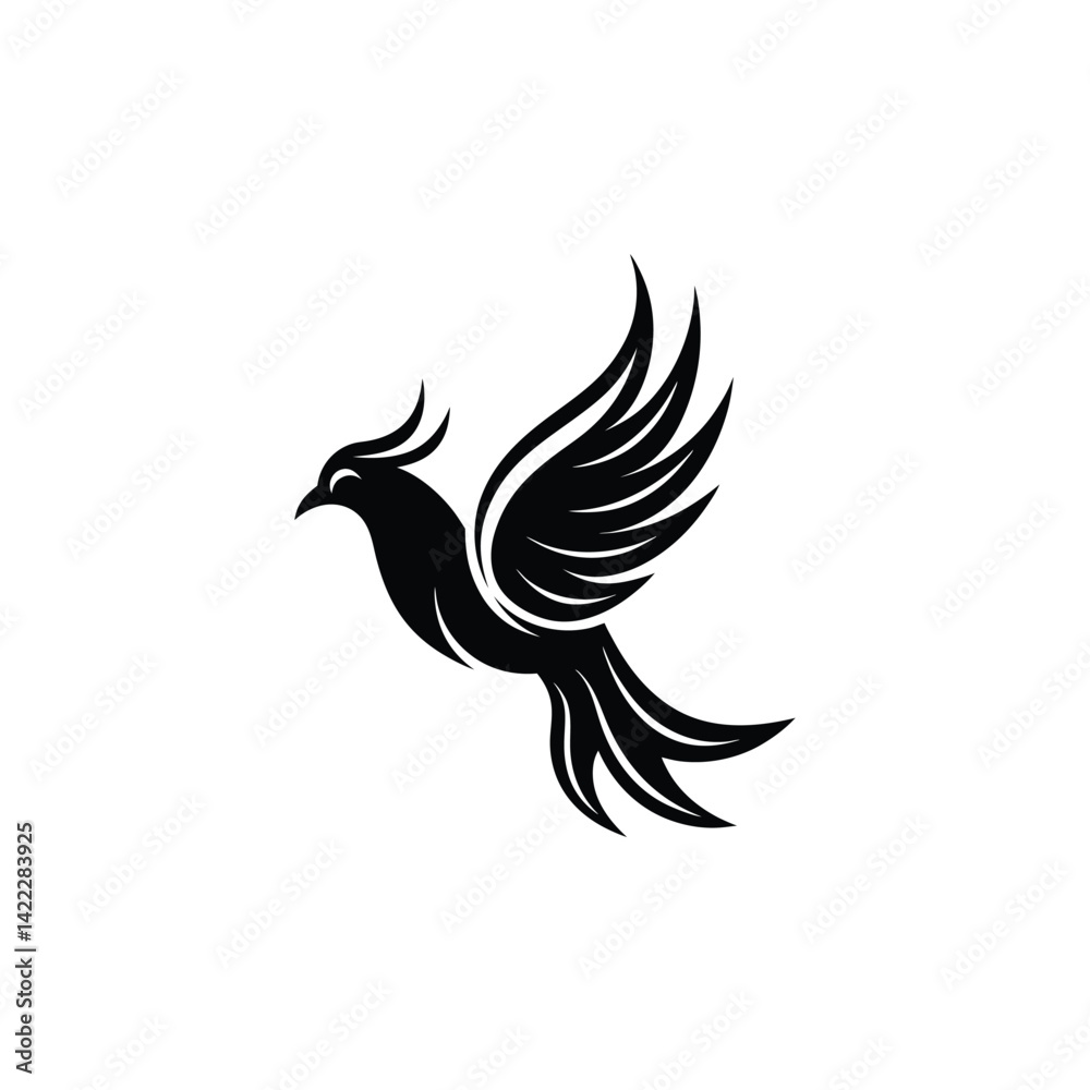 Obraz premium vector illustration of an eagle
