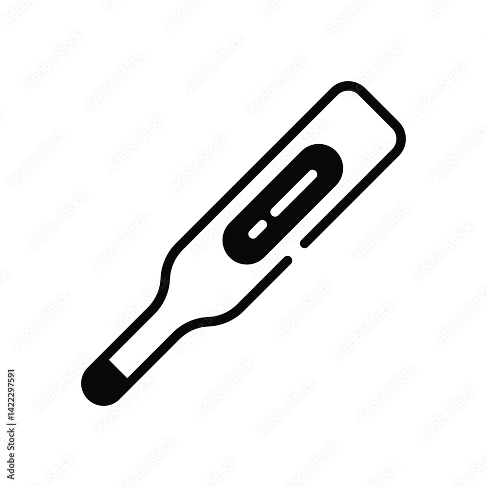 Thermometer icons set in different style vector stock illustration Thermometer icons set in different style vector stock illustration