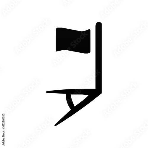 Corner flag icon