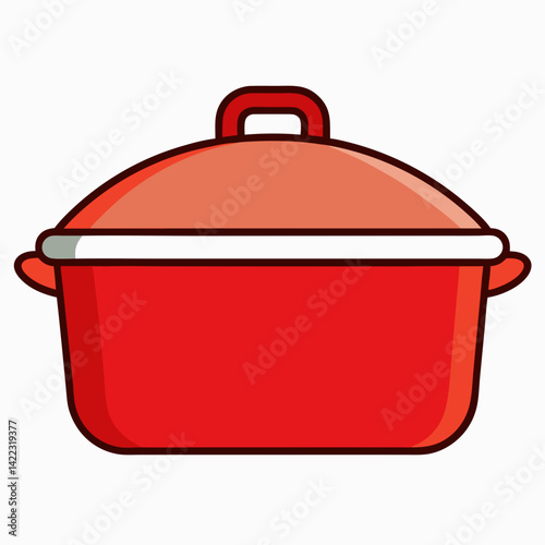 Thanksgiving Casserole Dish AI Graphic – White Background |