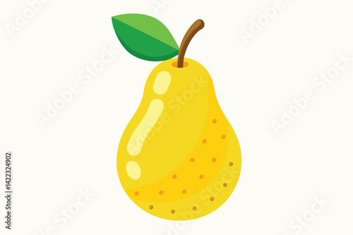 vector pear Sweet, refreshing fruit for vegetarians.