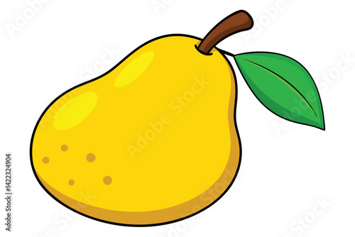 vector pear Sweet, refreshing fruit for vegetarians.