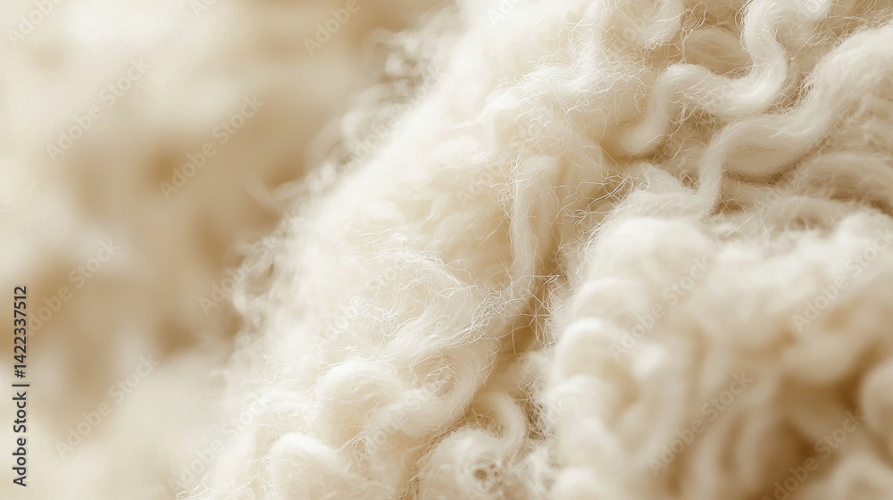    wool on top of a pile of wool in a close-up