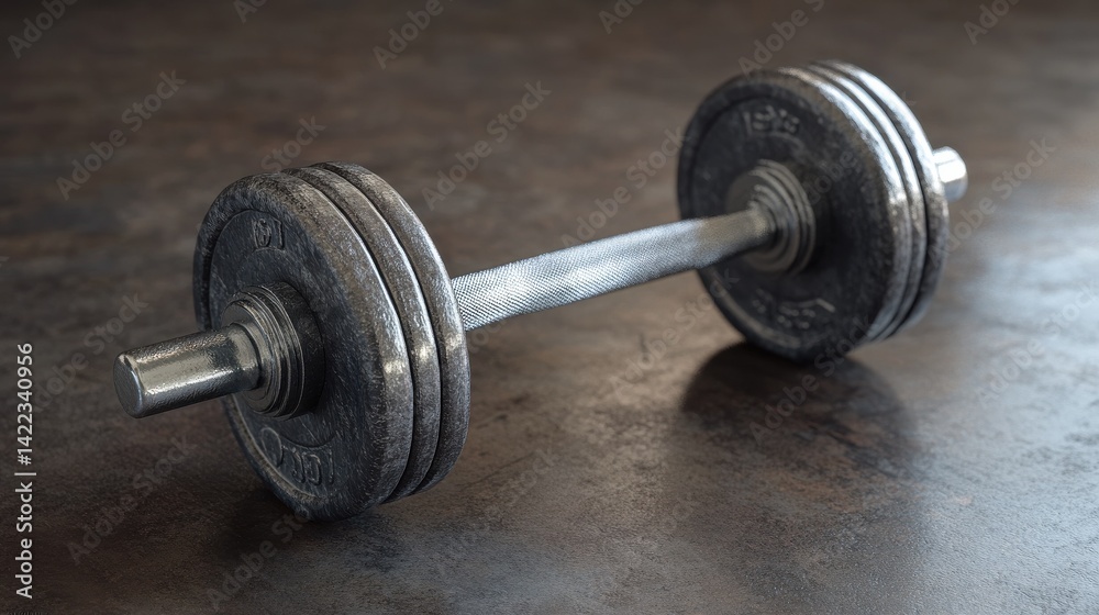 Fototapeta premium dumbbell gym tool