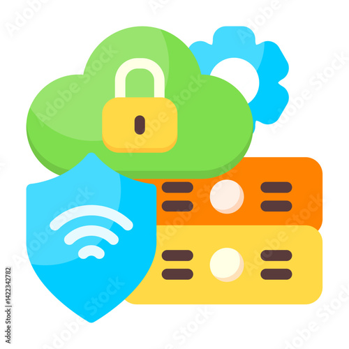 Data Privacy Flat Icon