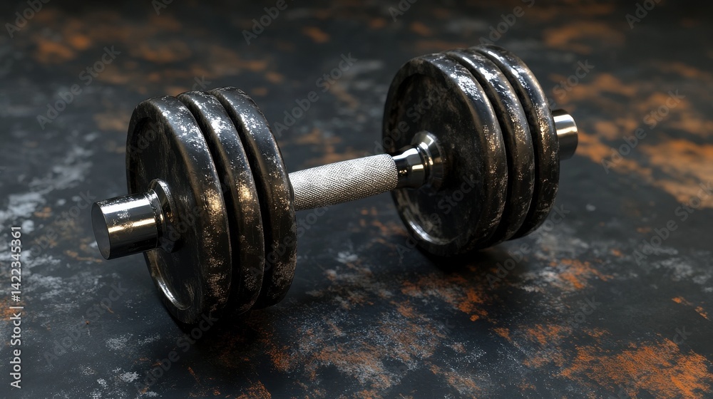 Fototapeta premium dumbbell icon design