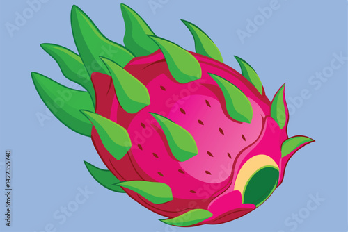 Dragon fruit. Sweet fruit for health. Gives freshness during summer for vegetarians.