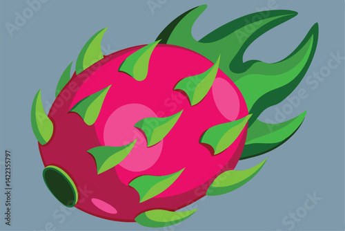 Dragon fruit. Sweet fruit for health. Gives freshness during summer for vegetarians.