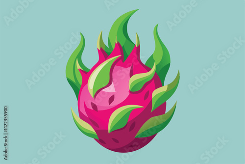 Dragon fruit. Sweet fruit for health. Gives freshness during summer for vegetarians.