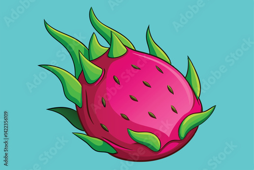 Dragon fruit. Sweet fruit for health. Gives freshness during summer for vegetarians.