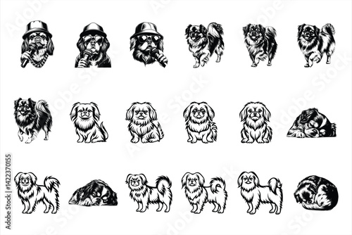 Tibetan Spaniel SVG Bundle