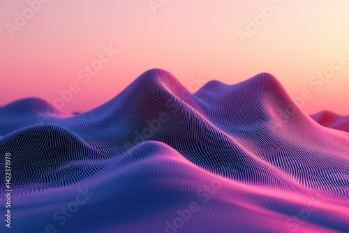 Abstract digital landscape (2)