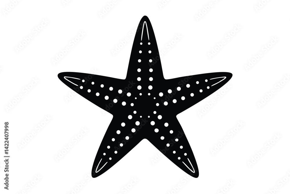 starfish isolated on white background