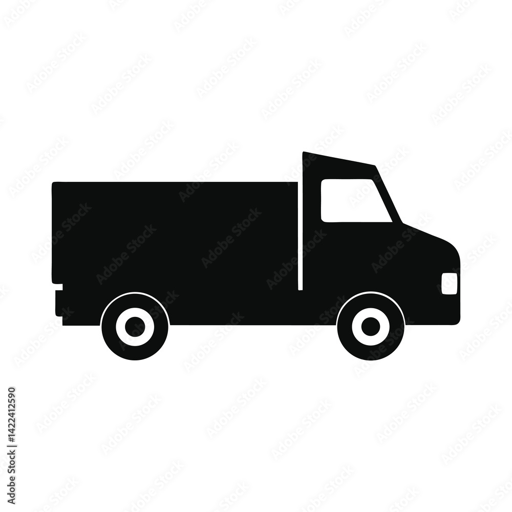 truck isolated on white background truck isolated on white background