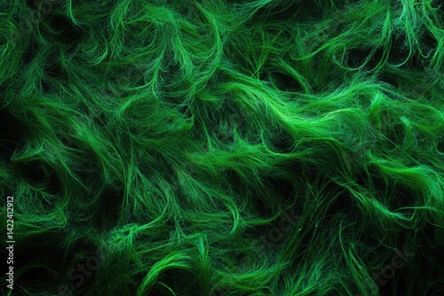 Abstract Green Organic Texture