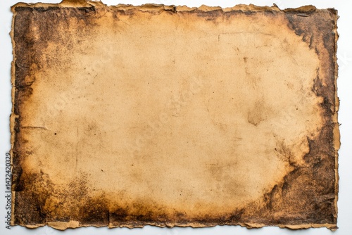 Aged parchment paper texture