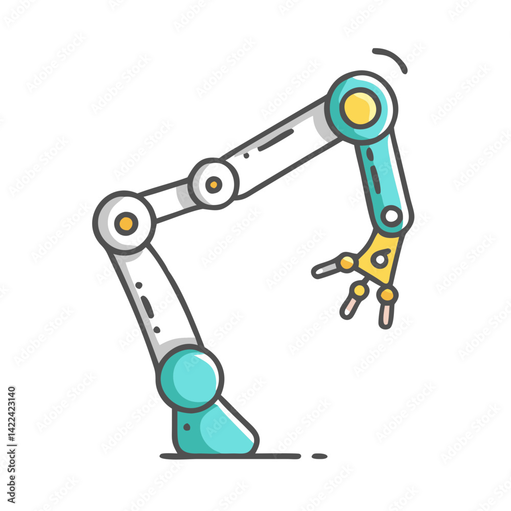 ai robot arm icon, ai robot arm vector illustration-simple illustration of ai robot arm, perfect for ai robot arm logos and icons ai robot arm icon, ai robot arm vector illustration-simple illustration of ai robot arm, perfect for ai robot arm logos and icons