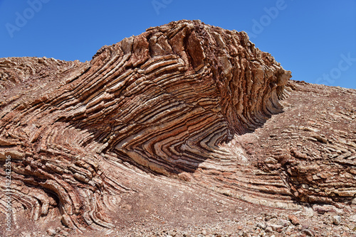 Bilde på lerret Mother of all outcrops. Oman