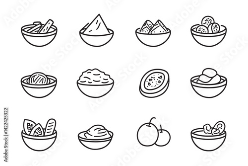 Hummus Icon for Creative Projects
