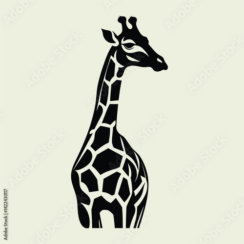 Giraffe Silhouette, Wildlife