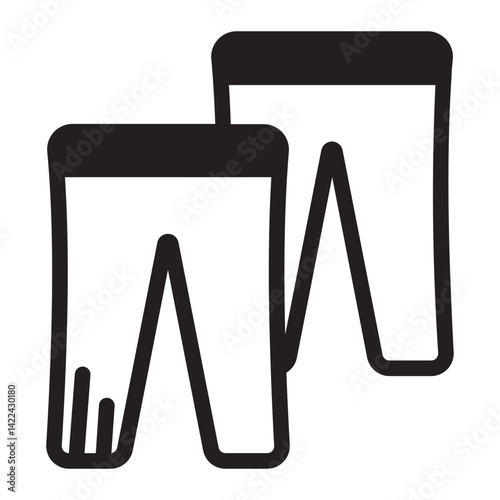 Leggins  glyph icon