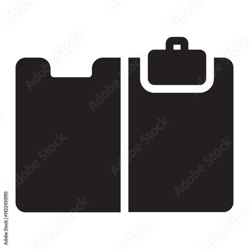 clipboard glyph icon