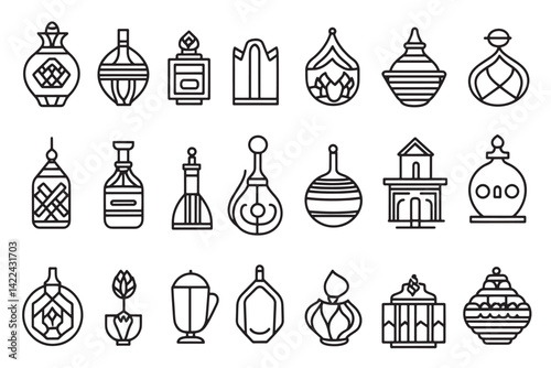 Khachapuri Minimalist 2D Line Art Design