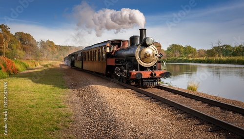 old steam train