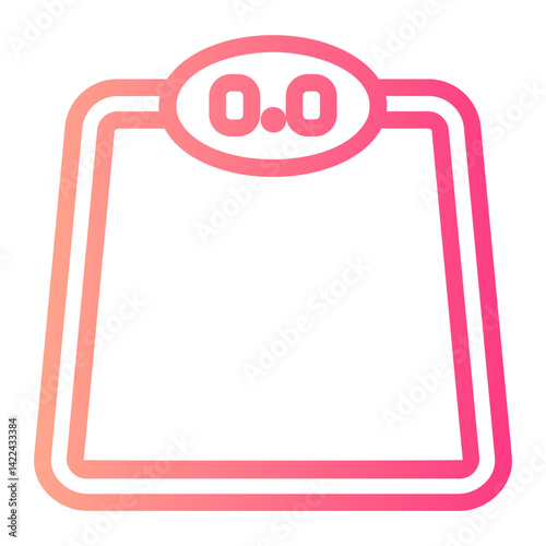 Weight Scale gradient icon