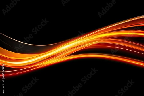 Abstract fiery waves (1)